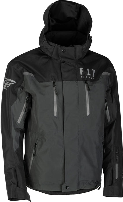 Fly Racing 2023 Incline Jacket (Black/Charcoal, X-Large)