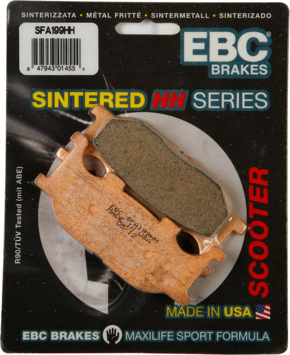 EBC Brakes SFA199HH Sintered Scooter Brake Pad