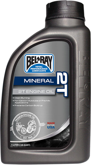 Bel-Ray 2T Mineral Engine Oil - 1L. 99010-B1LW (1)