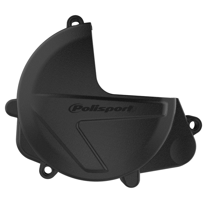 Polisport Clutch Cover Guard (BLACK) For 17-23 HONDA CRF450R