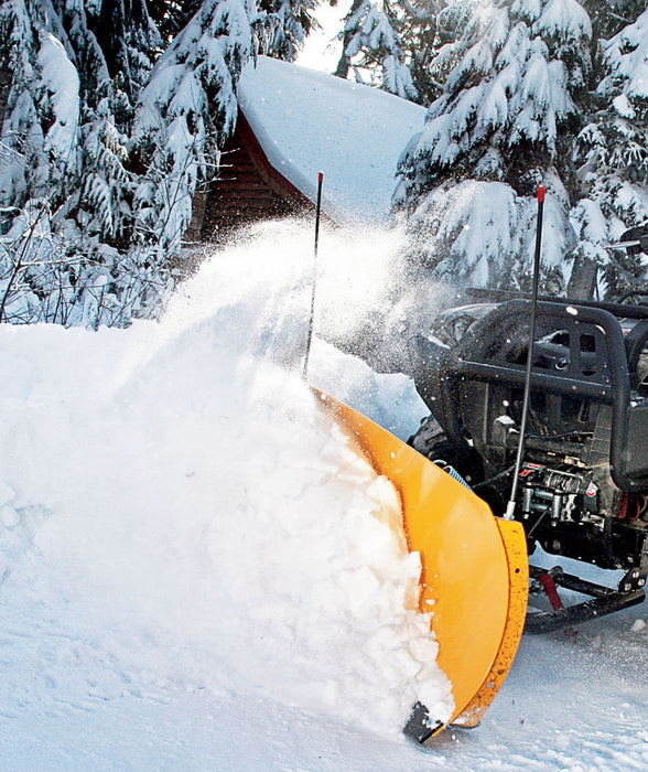 WARN 80954 Tapered Plow Blade, 54" Length, Yellow