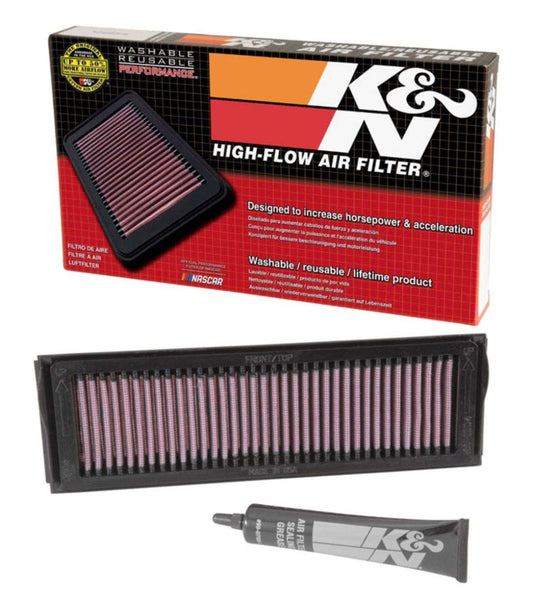 K&N Engine Air Filter: High Performance, Premium, Powersport Air Filter: Fits 2004-2007 KAWASAKI (ZX1000 Ninja ZX-10R) KA-1004