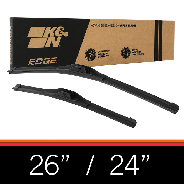 K&N Edge Wiper Blades 26in/24in 92-2624