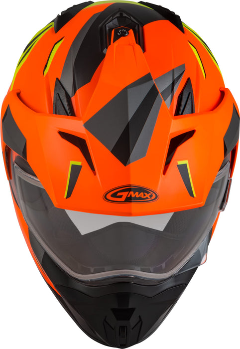 Gmax A2114147 Gm-11S Ripcord Adventure Snow Helmet Matt Neon Org/Hi-Vis XL