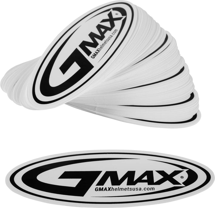 GMAX 72-9985 5in Sticker Helmets Logo - 100pk