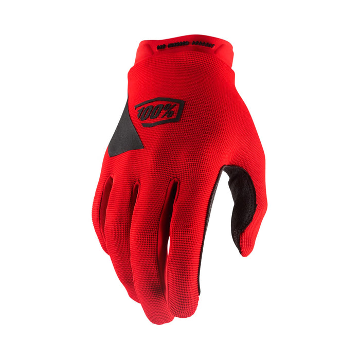 100% Ridecamp Gloves Red Md 10011-00021