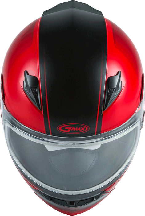 FF-49S Full-FACE Hail Snow Helmet Matte RED/Black SM