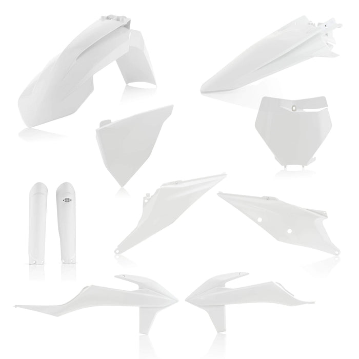 Acerbis KTM Full Plastic Kit-SX/SX-F/XC-F 125-450-19-22-White