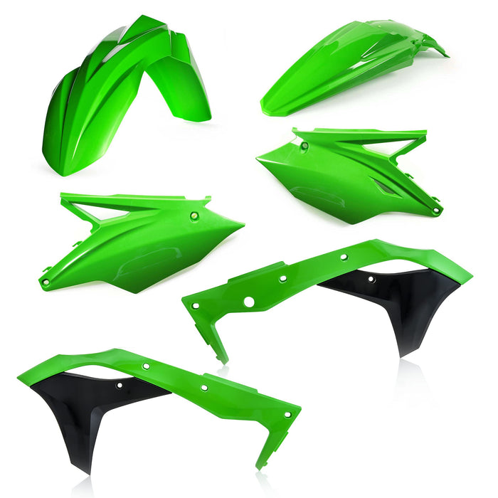 Acerbis Plastic Kit (OEM 21) For 19-20 KAWASAKI KX250