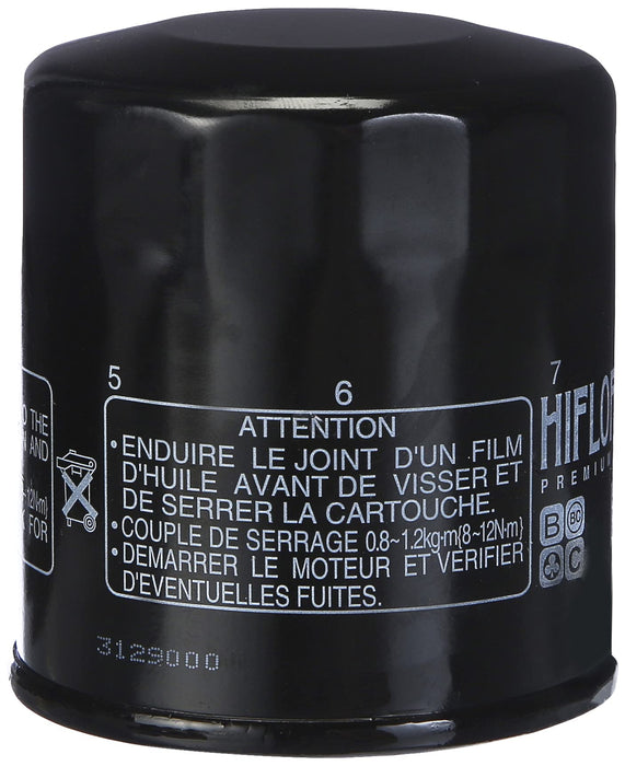 Hiflofiltro Hf303 Black Premium Oil Filter HF303