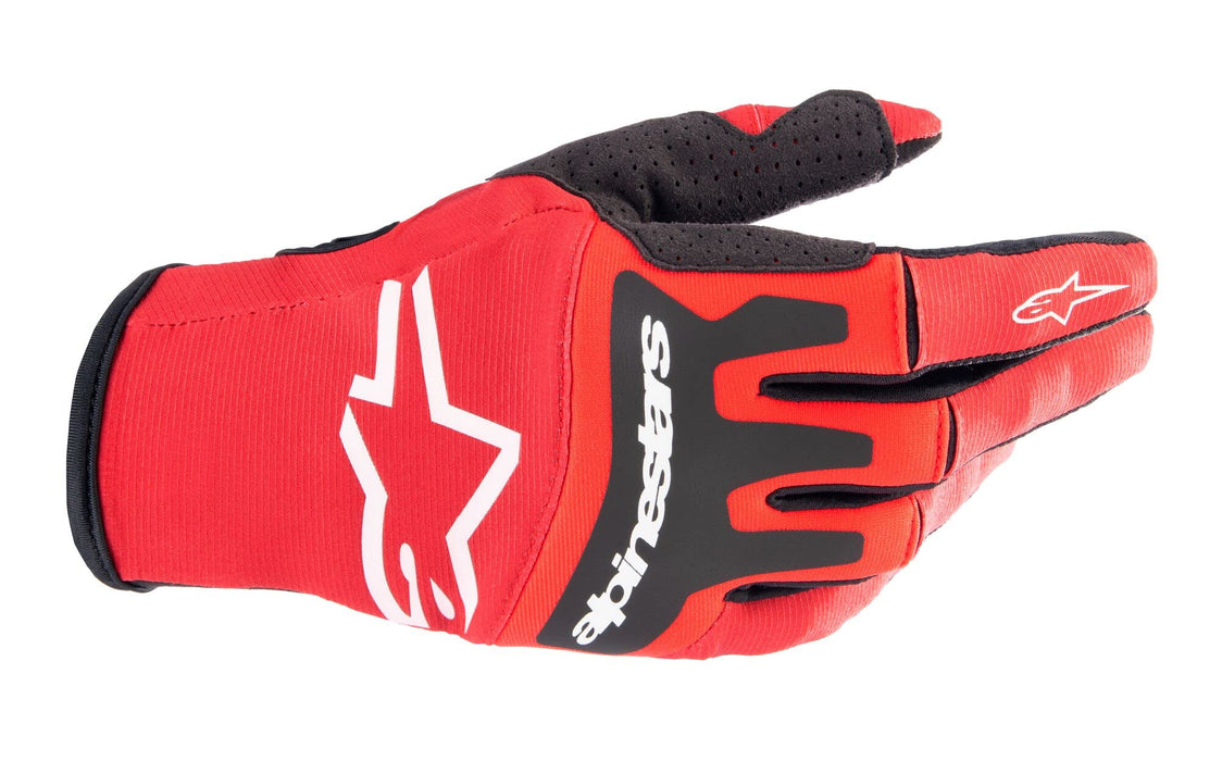 Alpinestars Techstar Gloves (Mars Red White, Medium)