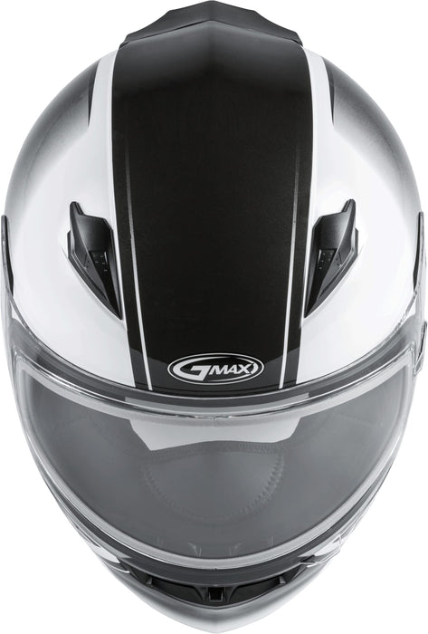 FF-49S Hail Snow Helmet W/ELEC Shield White/Black 2X