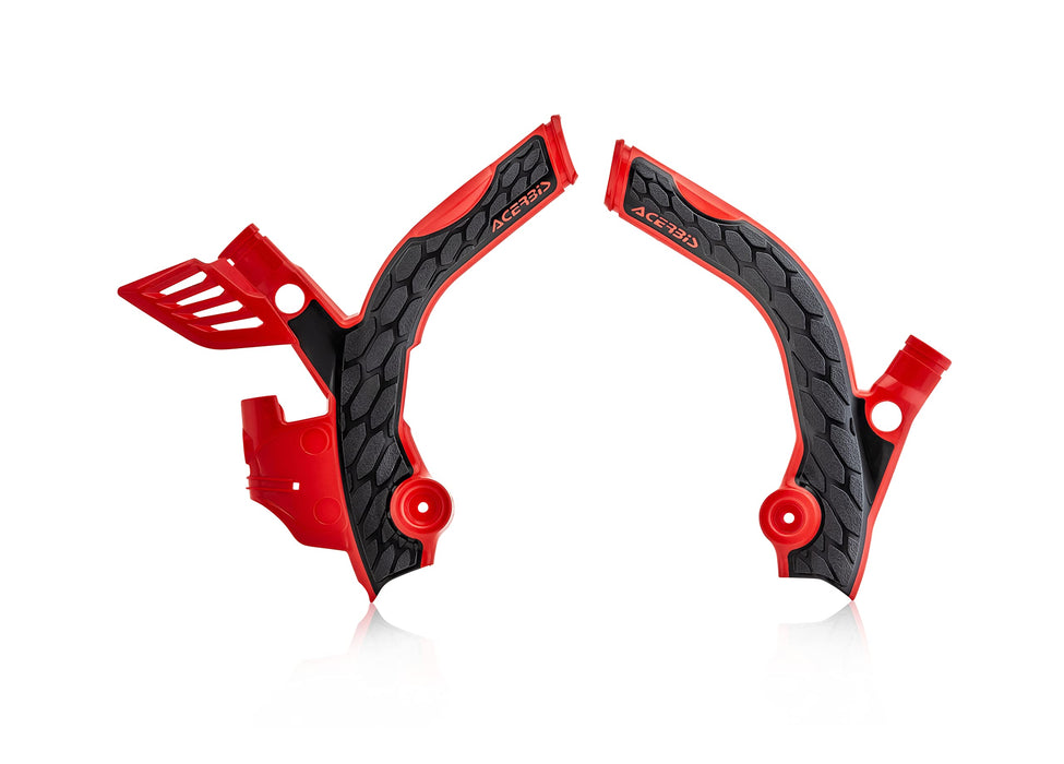 Acerbis X-Grip Frame Guard (RED/BLACK) For 19 BETA 125RR2T