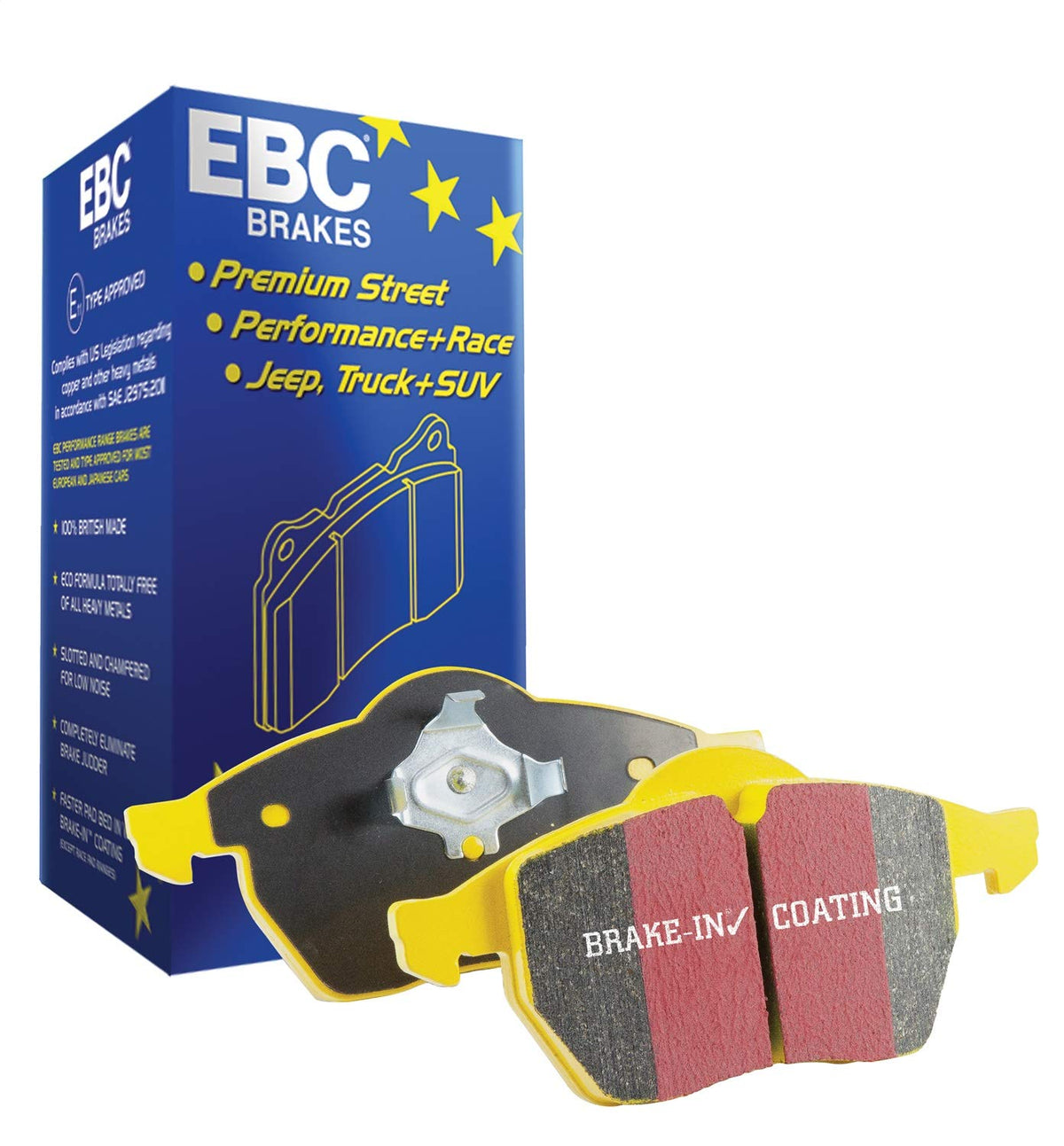 Ebc Yellowstuff Brake Pad Sets DP41233R