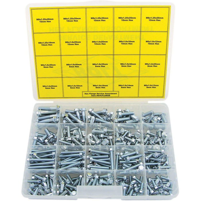 BOLT SVCFLANGE Nut & Bolt Assortment Sets