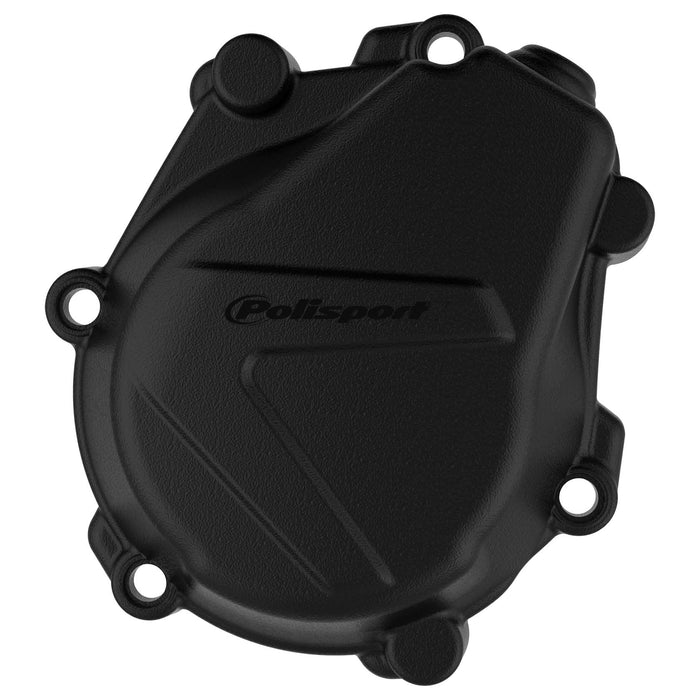 Polisport Ignition Cover Protector (Black) for 16-22 KTM 450SXF