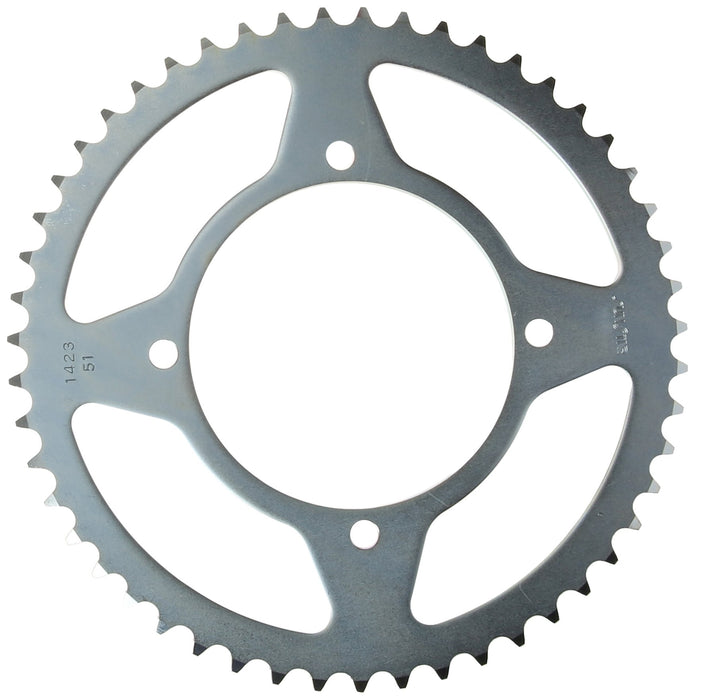 Sunstar 2-142351 51-Teeth 420 Chain Size Rear Steel Sprocket