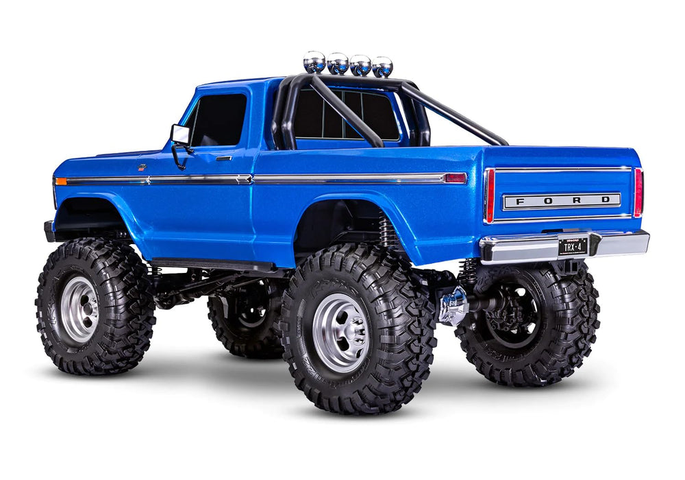 Traxxas 1/10 TRX-4 1979 Ford F-150 High Trail Edition: Blue (Needs Battery & Charger) 92046-4-Brown