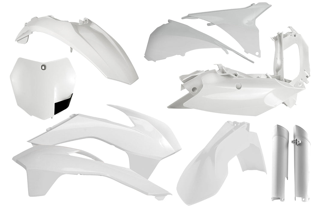 Acerbis 2314330002 White Plastic Kit