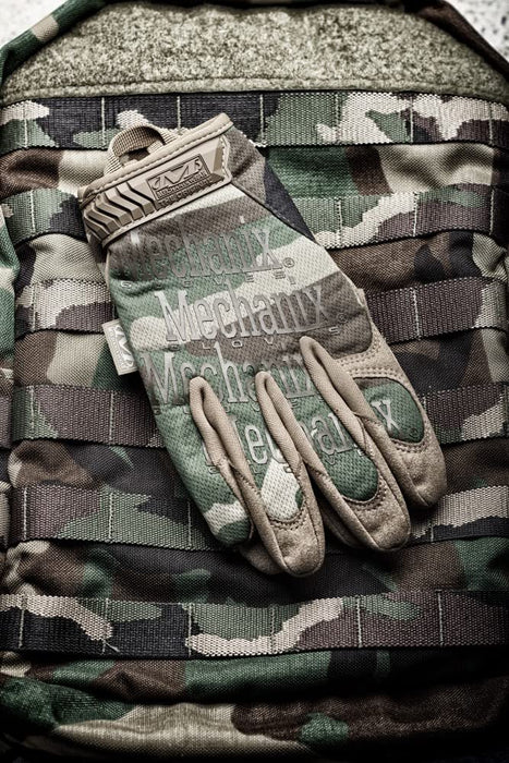 Mechanix Wear - Original Woodland Camo Tactical Gloves (XX-Large, Camouflage)