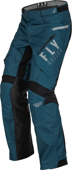 Fly Racing 2023 Adult Patrol Over-The-Boot Pants (Slate Blue/Black, 40)