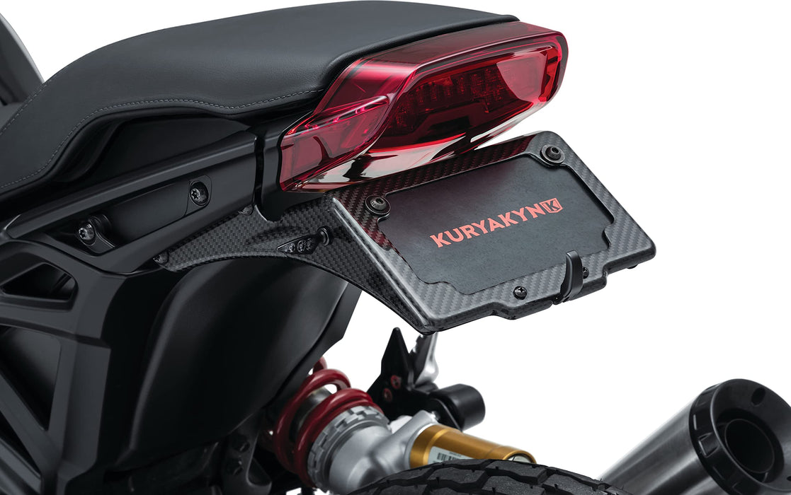 Kuryakyn Carbon Fiber Lic Plate Mount 7634