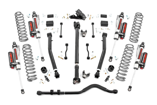 Rough Country 3.5" Lift Kit Adj Lca Fr D/S Vertex Fits Jeep Wrangler Jl Rubicon (18-23) 69150
