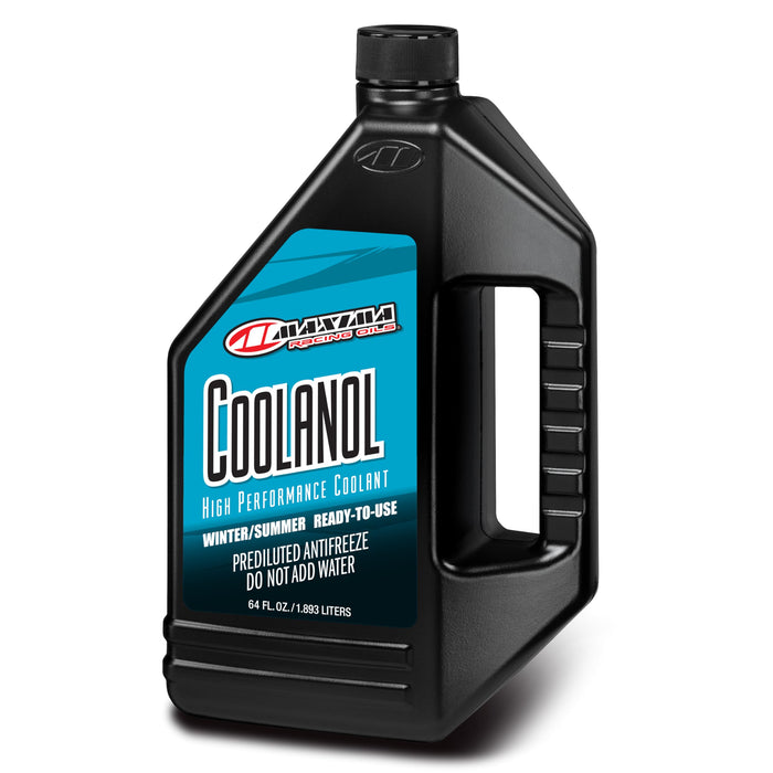 Maxima 82964 Coolanol 50/50 Blend Performance Coolant - 64 oz. , Black