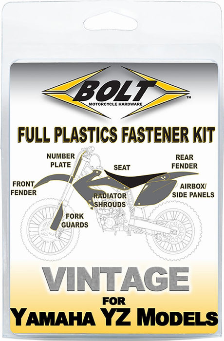 Bolt MC Hardware YAM-9601104 Yamaha Body Work Fastener Kit