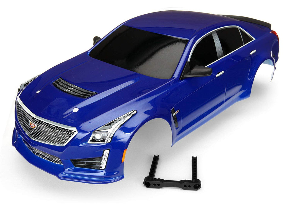 Traxxas TRA8391A Body Cadillac CTS-V Blue (Painted Decals Applied)