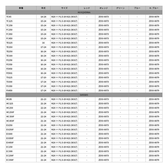 DRC - ZETA Aluminium Axle Bolt