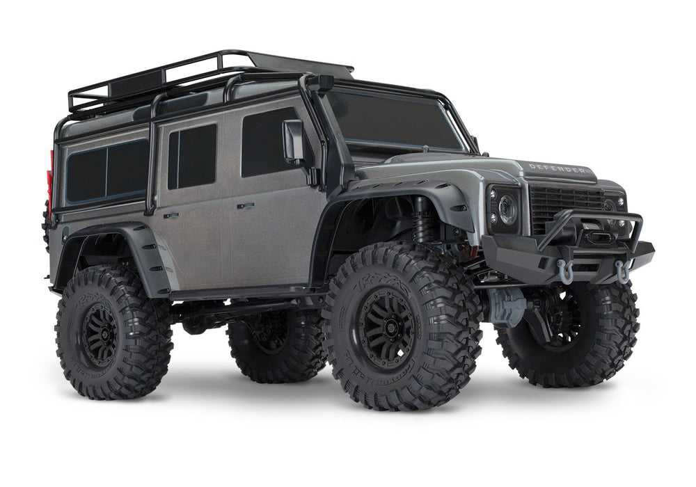 Traxxas 1/10 Scale TRX-4 Scale and Trail Crawler with 2.4GHz TQi Radio Silver