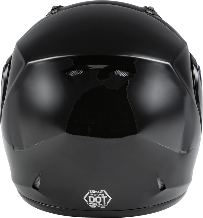 Gmax Md-04S Modular Snow Helmet Black Small M2040024