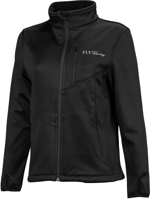 Fly Racing Snow Women's Mid-Layer Jacket (Black, Large)