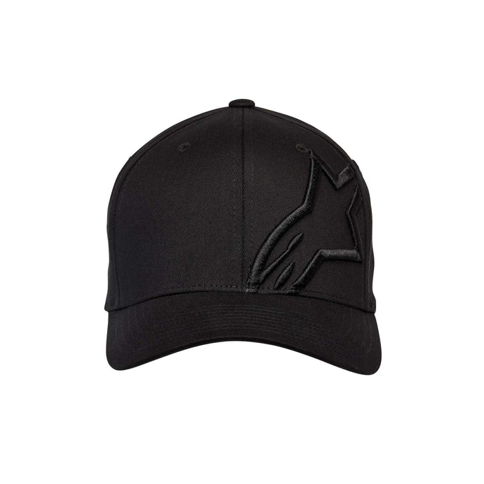 ALPINESTARS Men's Corp Shift 2 Flexfit Hat, Black/Black, Large/X-Large