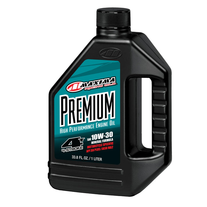 Maxima 34901 Premium 1 L 4-Stroke Engine Oil Premium 10W40, 1 Pack