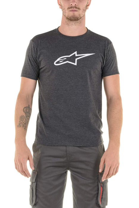 Alpinestars Unisex-Adult Ageless II Tee-Charcoal Heather/Grey (X-Large) (Multi, One Size)