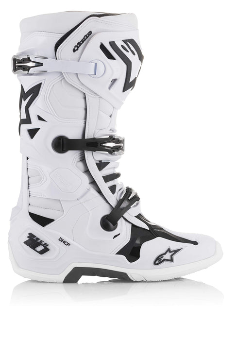 Alpinestars Tech 10 Boots White Size 09 482-01109