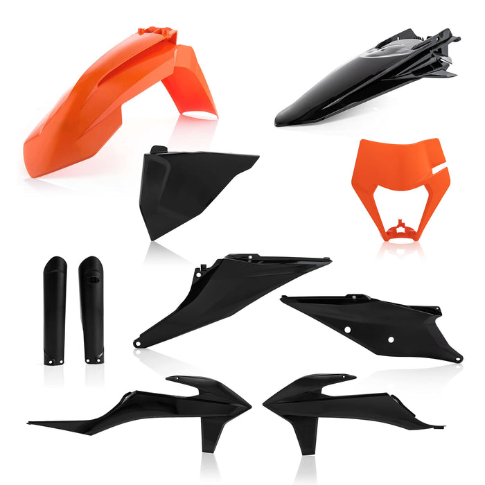 Acerbis Full Plastic Kits For Ktm - 16 Orange/Black (2791545225)