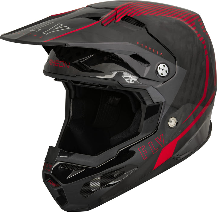 Fly Racing 2023 Adult Formula Carbon Tracer Helmet (Red/Black, X-Large)