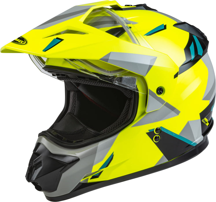 Gmax A2114687 Gm-11S Ripcord Adventure Snow Helmet Hi-Vis/Grey/Blue XL