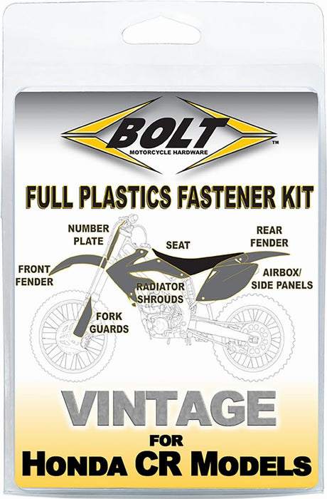 Bolt MC Hardware HON-9297104 Honda Body Work Fastener Kit