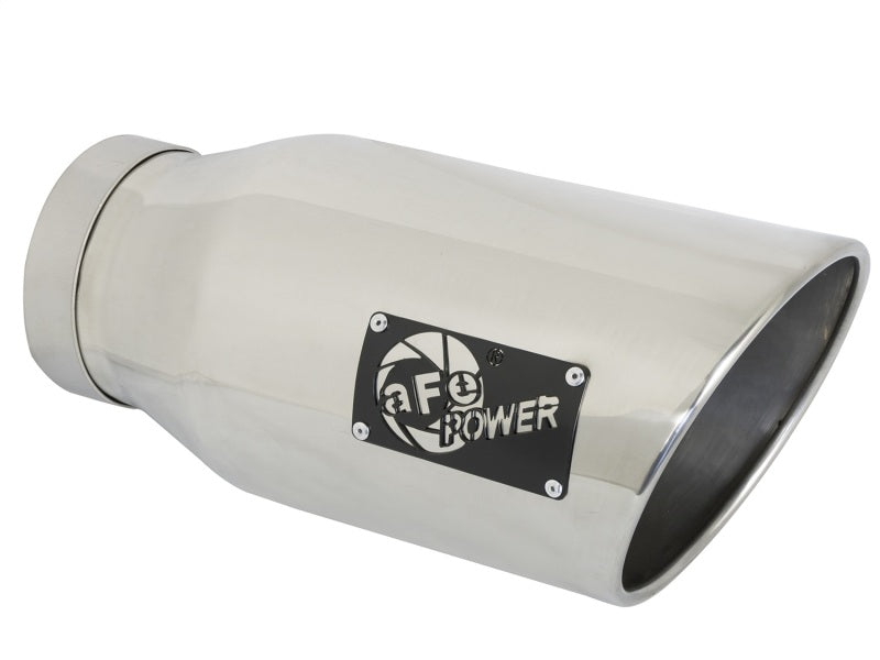 aFe MACHForce-Xp 5in Inlet x 7in Outlet x 15in length 409 Stainless Steel Exhaust Tip 49T50701-P15