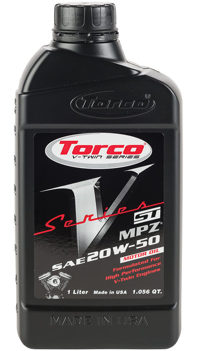 Torco V-Series "ST" Motorcycle Motor Oil (20W-50)