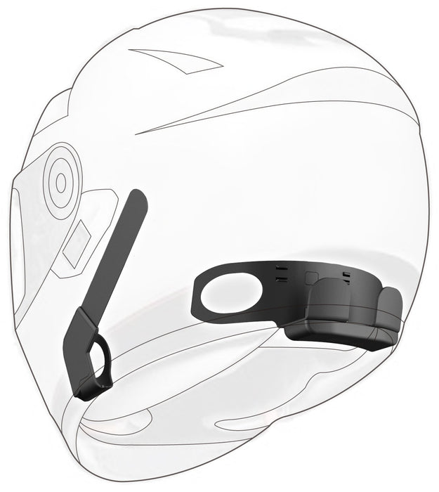 Sena Motorcycle Bluetooth Communication System with Handlebar Remote for Shoei GT-Air Helmet