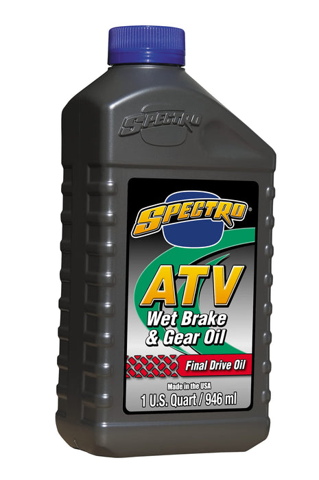 Spectro R.WBG Premium ATV Wet Brake & Gear Oil - 1qt.- 12/case