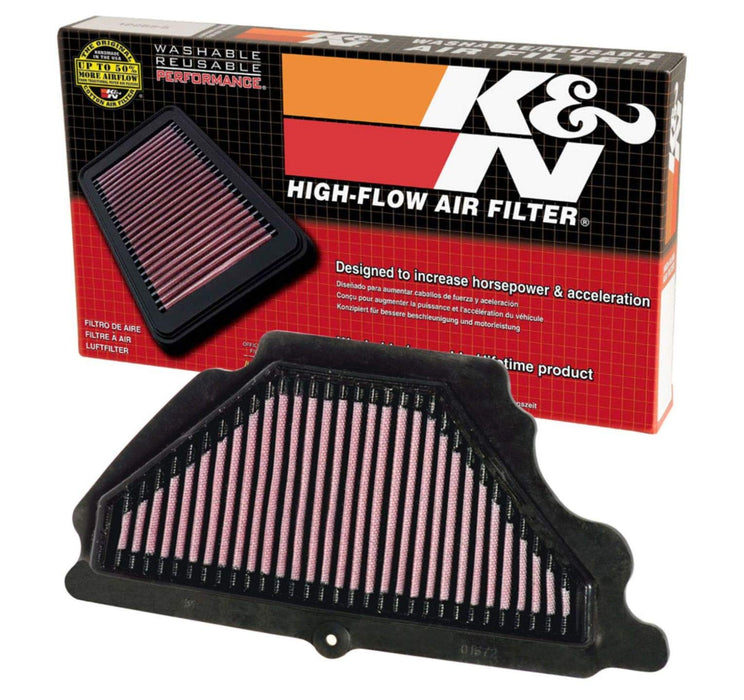 Kawasaki Ninja ZX6R 2007-08 K&N High Performance OEM Replacement Air Filter