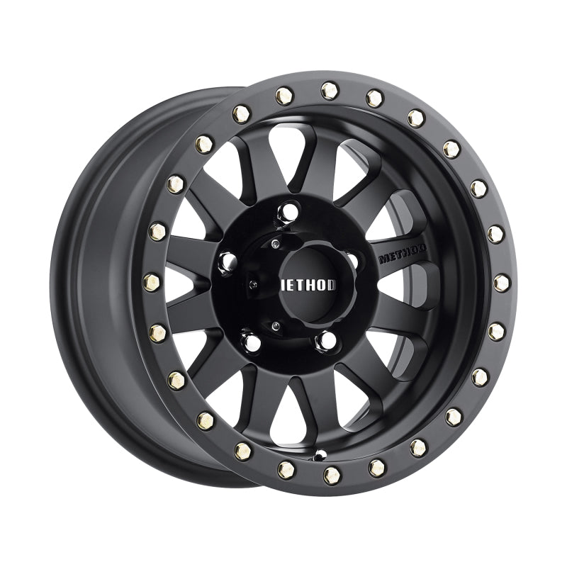 Method MR304 Double Standard 15x8 -24mm Offset 5x5.5 108mm CB Matte Black Wheel MR30458055524N