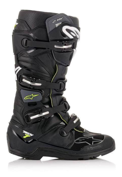 Alpinestars 2012620-106-13 Unisex-Adult Tech 7 Enduro Ds Boots Black/Grey Sz 13 (Multi, one_size)