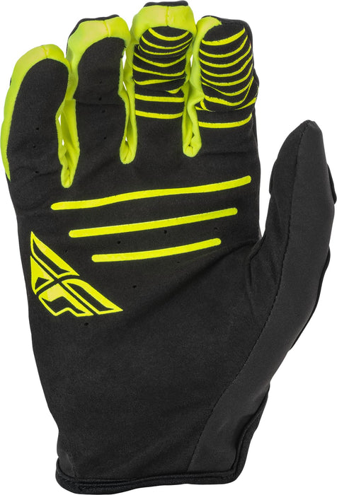 Fly Racing 2022 Adult Windproof Lite Gloves (Black/Hi-Vis, Small)